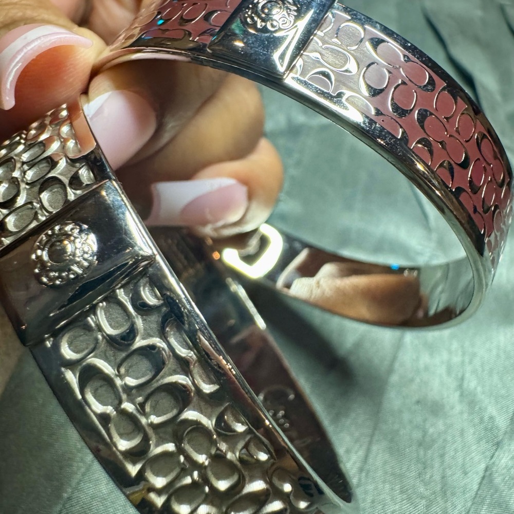 Authentic Coach Signature Bangles - Picture 8 of 9